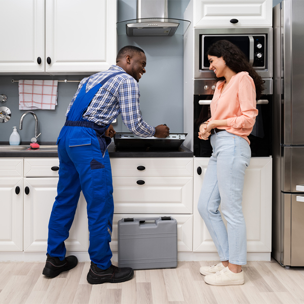 what kind of warranty do you offer on your cooktop repair services in Sherburne